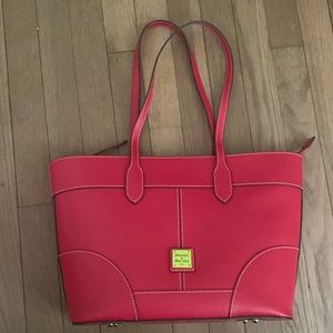 BRAND NEW Gorgeous Dooney & Bourke Red Satchel